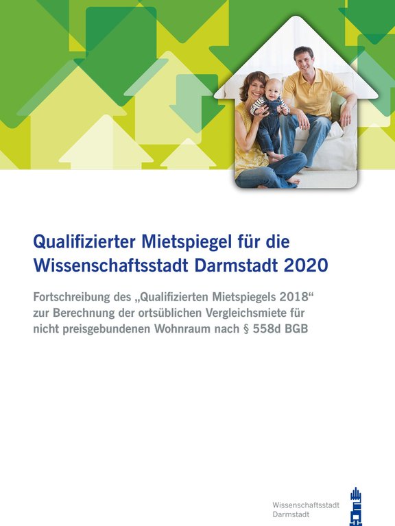 Deckblatt Mietspiegel Darmstadt 2020